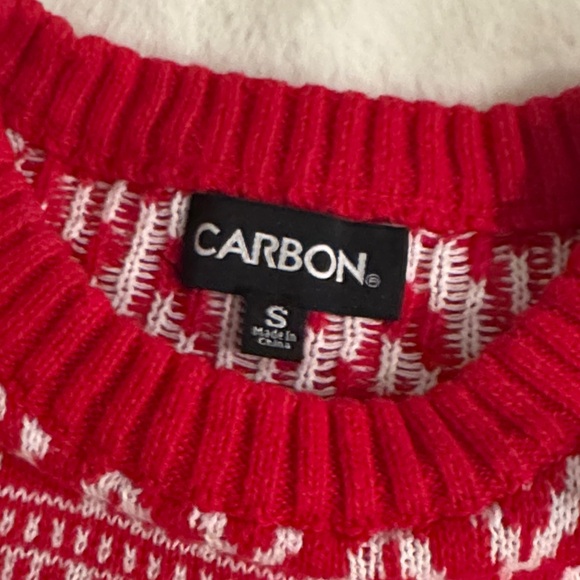 Carbon 100% Cotton Llama ‘Ugly’ Christmas Sweater, Adorable! - Picture 12 of 16
